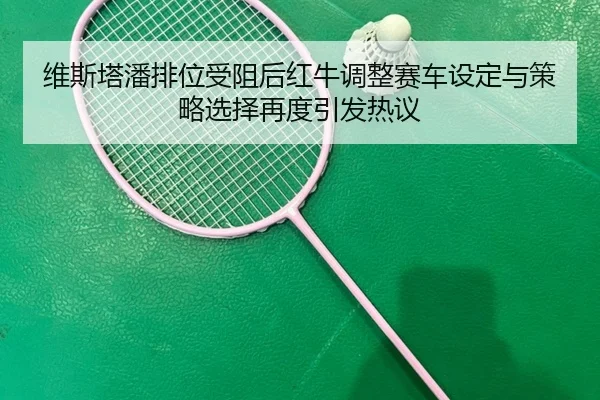 维斯塔潘排位受阻后红牛调整赛车设定与策略选择再度引发热议
